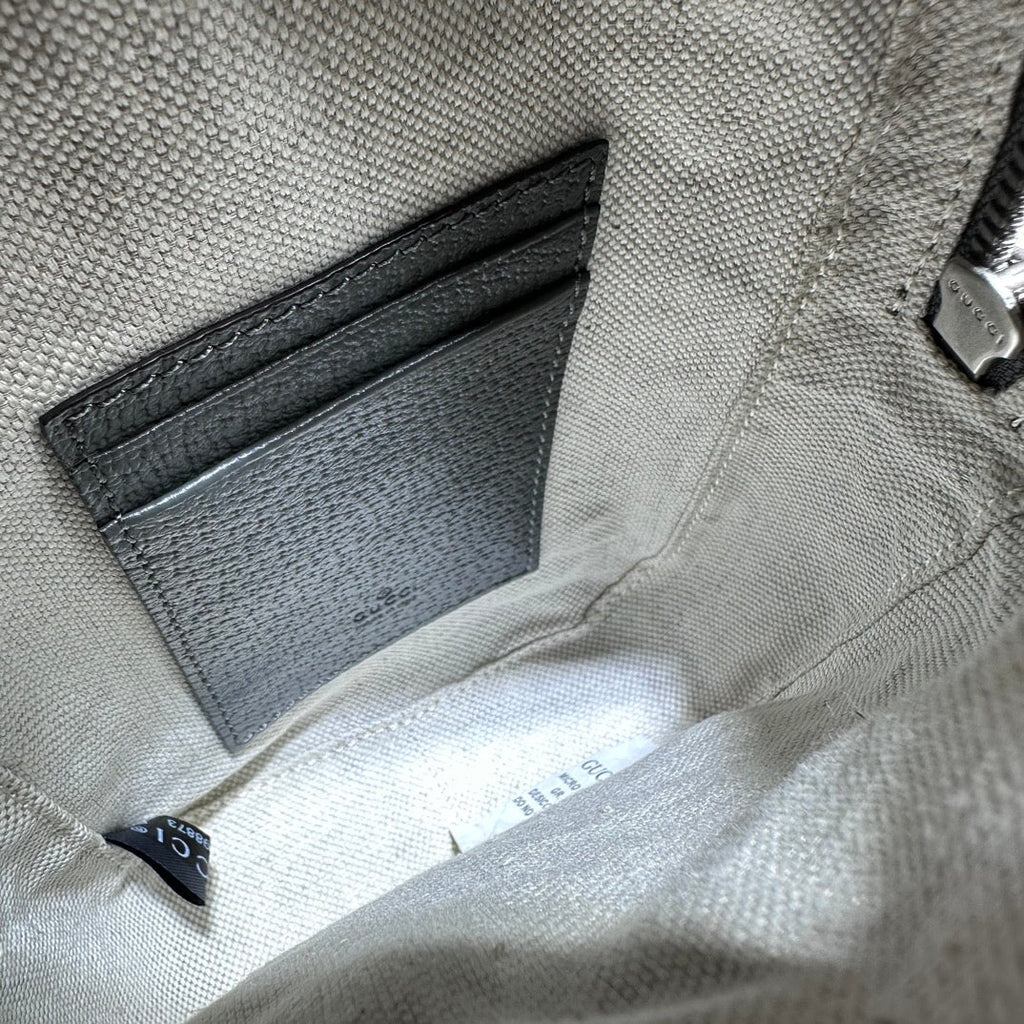 ＧＣＣＩOPHIDIA MINI SHOULDER BAG GG SUPREME GRAY