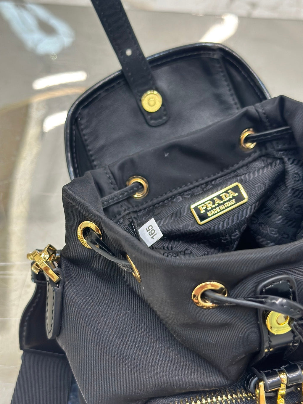 ＰＲＤＡ SMALL RE-NYLON BACKPACK