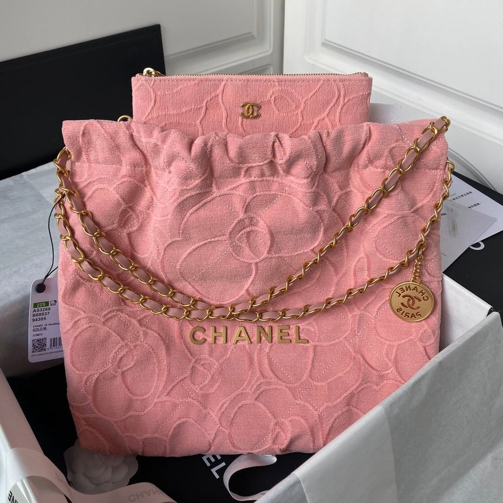 ＣＨＮＥＬ22 HANDBAG PINK