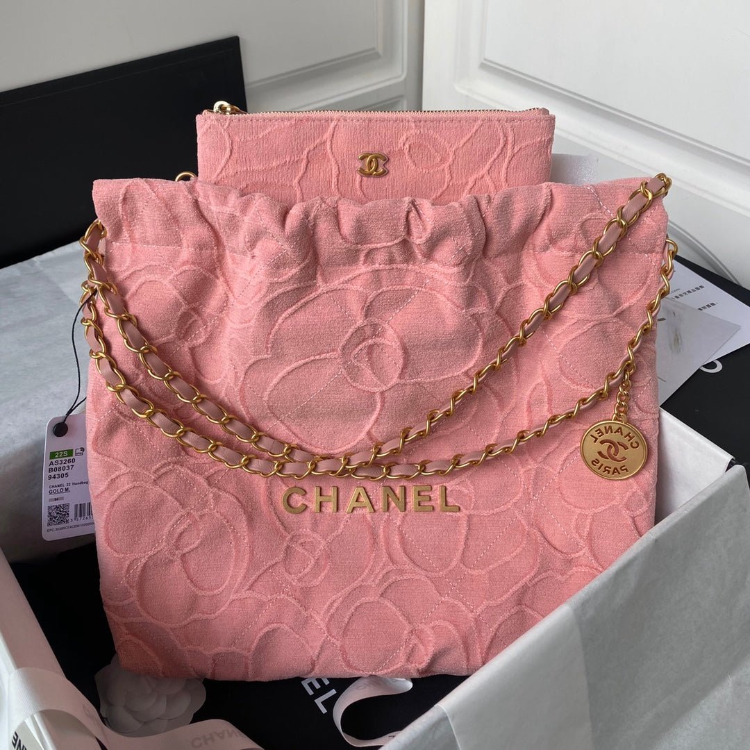 ＣＨＮＥＬ22 HANDBAG PINK