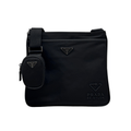 ＰＲＤＡ RE-NYLON AND SAFFIANO LEATHER SHOULDER BAG