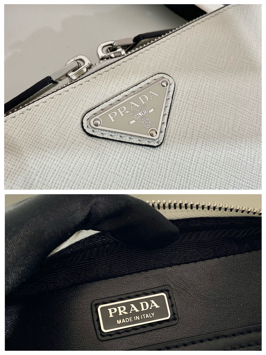 ＰＲＤＡ SMALL SAFFIANO LEATHER PRDA BRIQUE BAG
