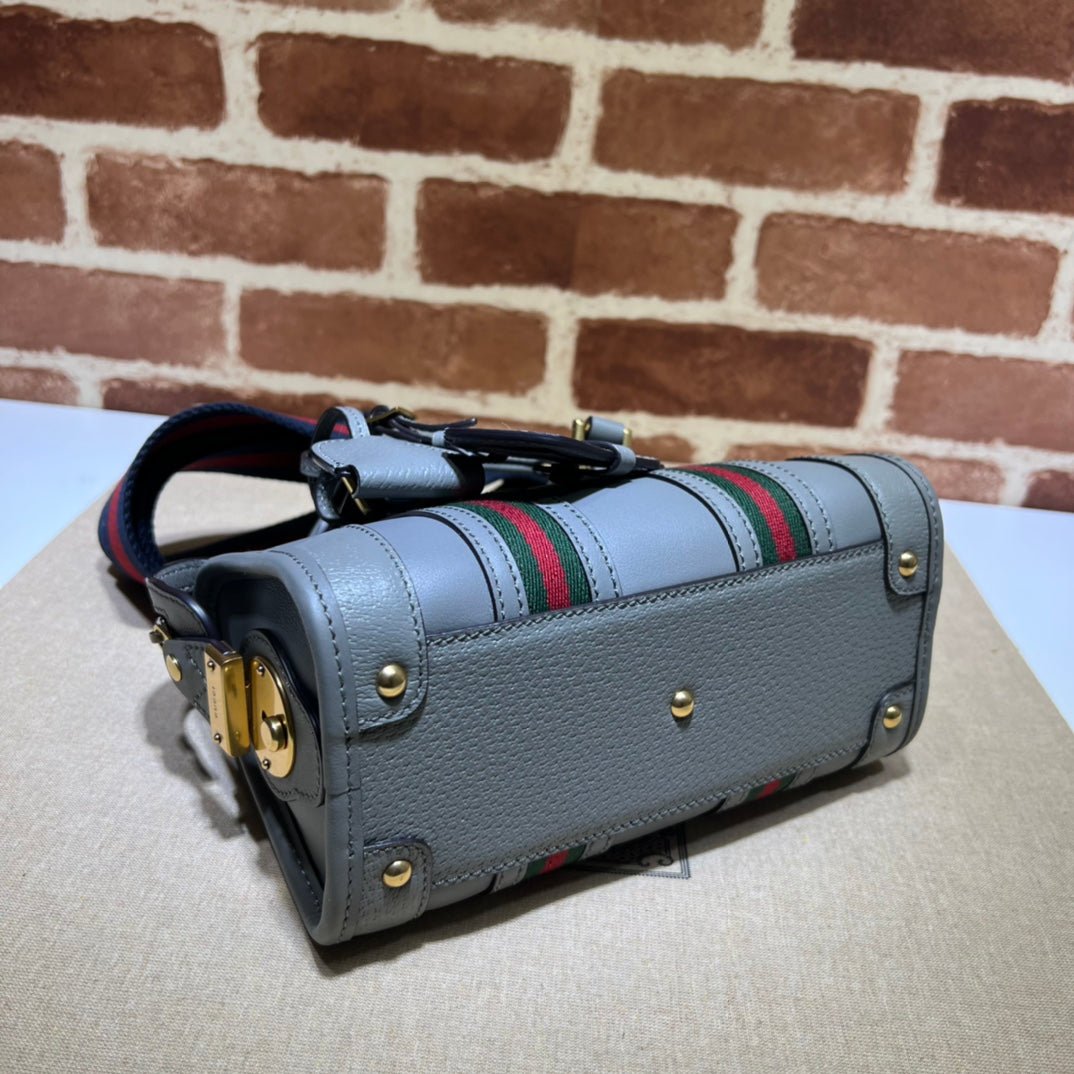ＧＣＣＩGG SMALL TOP HANDLE BAG SLATE GRAY