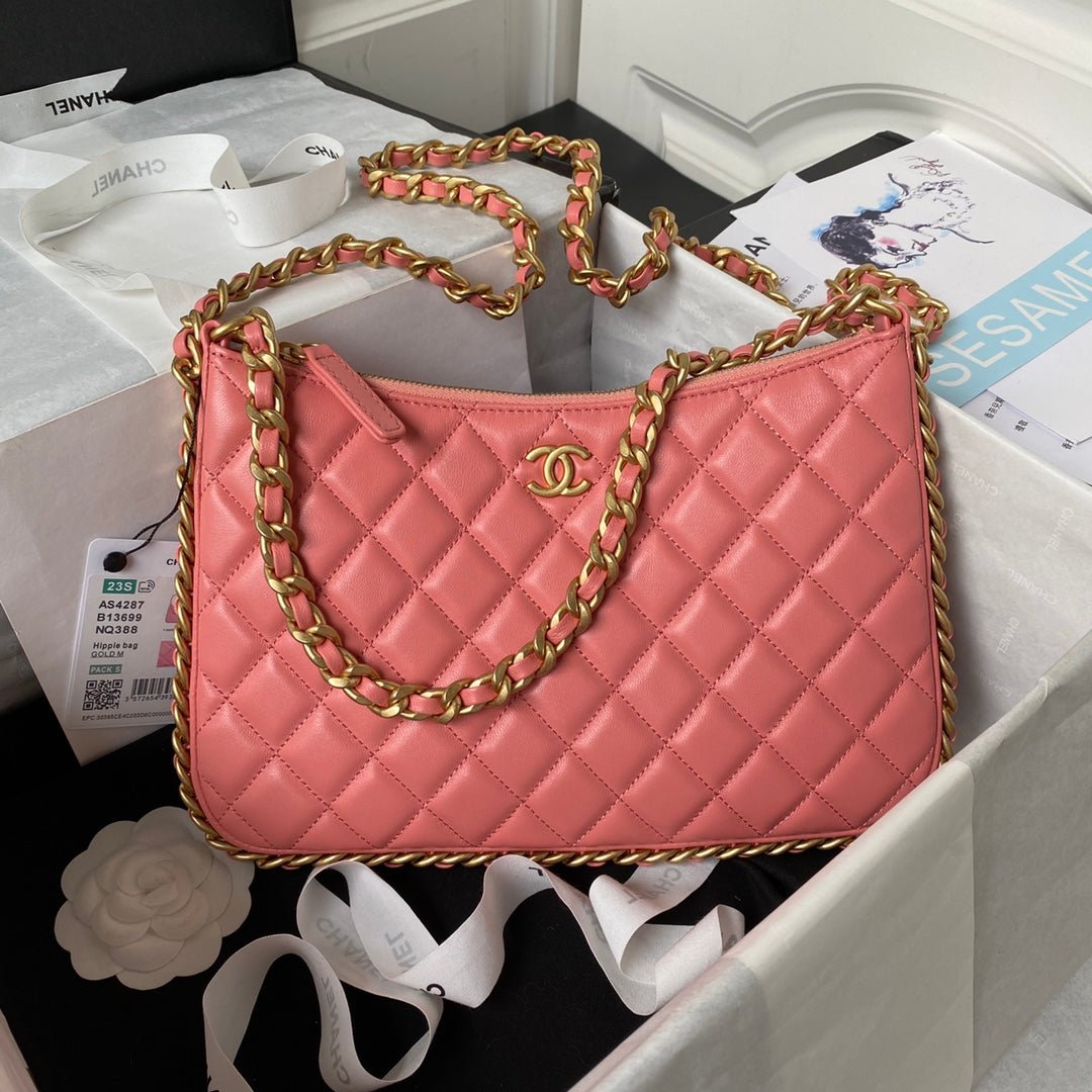 ＣＨＮＥＬ23B HOBO SHOULDER BAG PINK