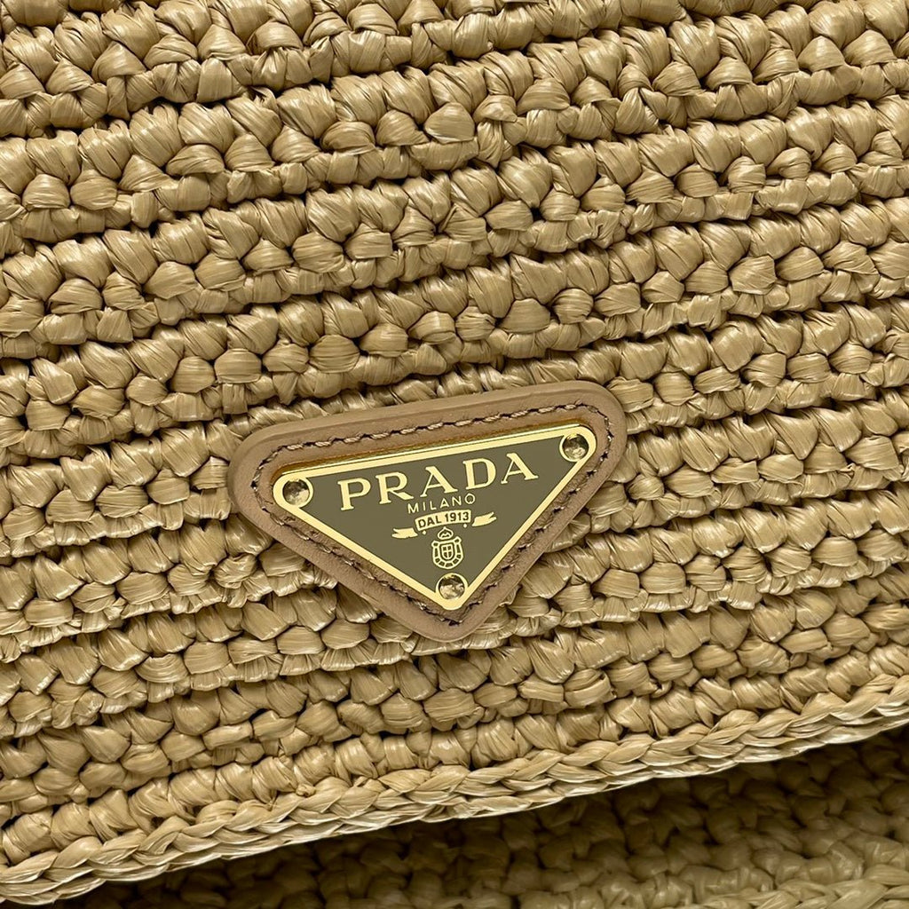 ＰＲＤＡ RAFFIA SHOULDER BAG